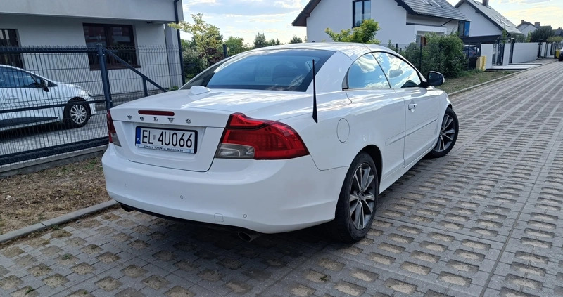 Volvo C70 cena 44500 przebieg: 191400, rok produkcji 2012 z Łódź małe 137